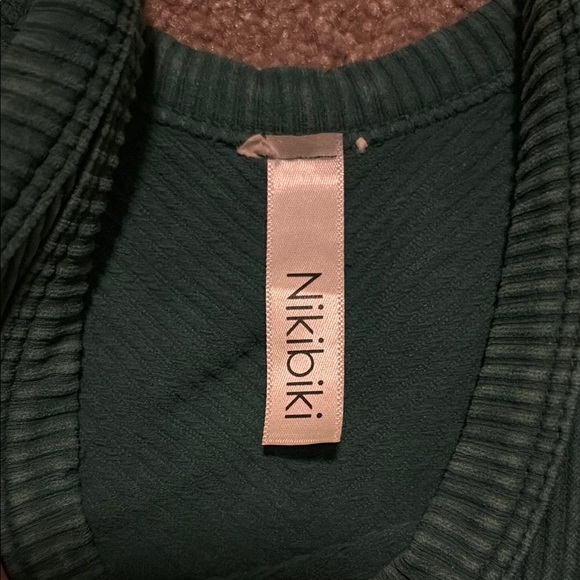 Green Ribbed Tank Top - Picture 2 of 2